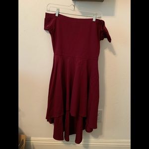 High/Low Skater Dress